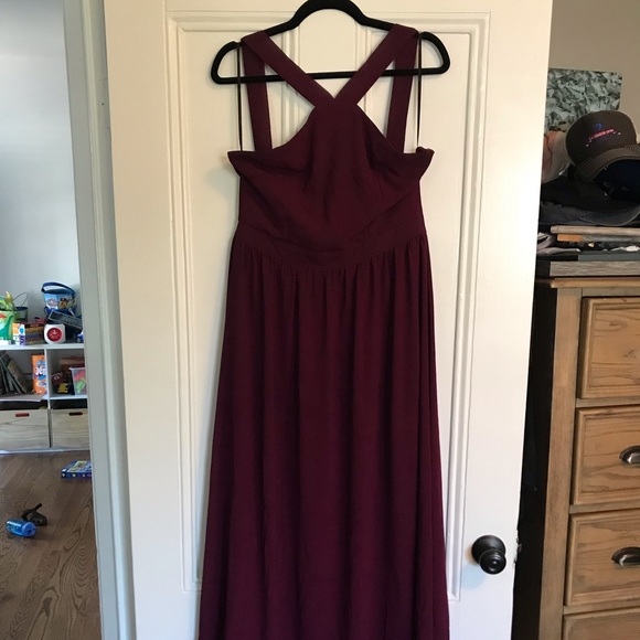 sunset ombre bridesmaid dresses Cleo dress